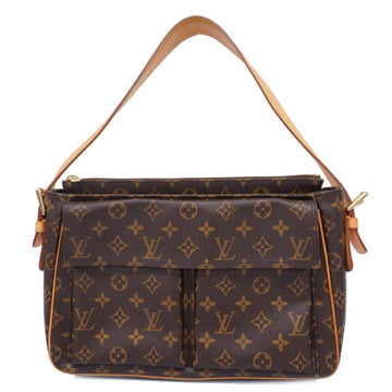 LOUIS VUITTON Shoulder Bag Monogram Vivacite GM M51163 Brown Ladies