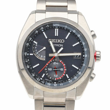 SEIKO Astron Watch, Titanium 8B63-0BA0, Solar Radio Men's,