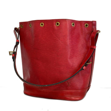 LOUIS VUITTON Shoulder Bag Epi Noe M44007 Castilian Red Ladies