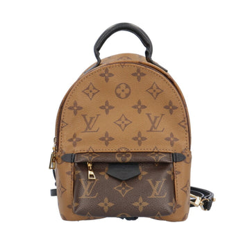 LOUIS VUITTON Palm Springs Monogram Reverse Backpack/Daypack M44872 Women's