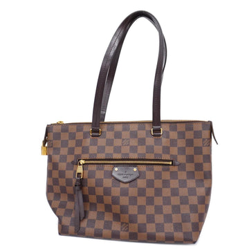 LOUIS VUITTON Tote Bag Damier Jena MM N41013 Ebene Women's