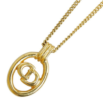 CHRISTIAN DIOR Necklace Gold Plated Women's