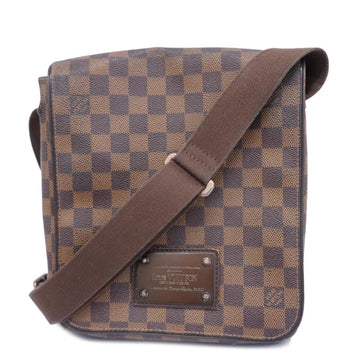 LOUIS VUITTON Shoulder Bag Monogram Brooklyn PM N51210 Ebene Men's