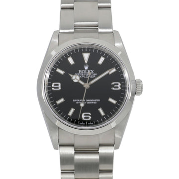 ROLEX Explorer I 114270 Black Men's Watch