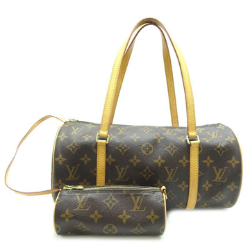 LOUIS VUITTON Papillon 30 Women's Handbag M51385 Monogram Brown