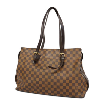 LOUIS VUITTON Shoulder Bag Damier Chelsea N51119 Ebene Ladies