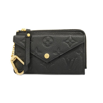 LOUIS VUITTON Wallet/Coin Case Monogram Empreinte Porte Carte Verso M69421 Noir Ladies