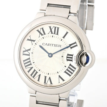 CARTIER Ballon Blue MM Watch W69011Z4 Quartz 69914