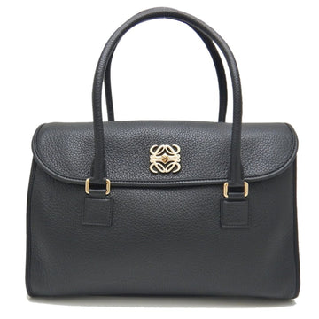 LOEWE Alamo 36 329.84.C81 Tote Bag Leather Black 251769