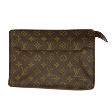 LOUIS VUITTON Clutch Bag Monogram Pochette Homme M51795 Brown Men's Women's