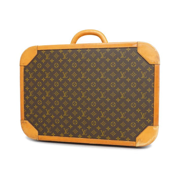 LOUIS VUITTON Trunk Case Monogram Stratos 60 M23236 Brown Men's Women's