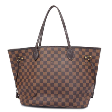 LOUIS VUITTON Tote Bag Damier Neverfull MM N51105 Ebene Women's