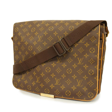 LOUIS VUITTON Shoulder Bag Monogram Abess M45257 Brown Men's Women's