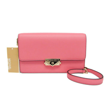 MICHAEL KORS CECE 35R3G0EC6O Women's Faux Leather Shoulder Bag Pink