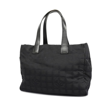 CHANEL Tote Bag New Travel Nylon Black Women's