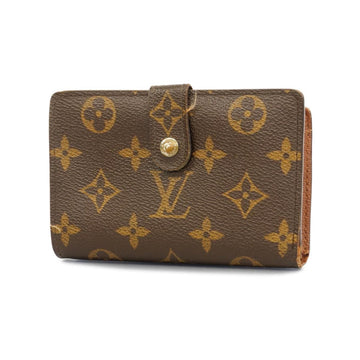 LOUIS VUITTON Wallet Monogram Portefeuille Viennese M61674 Brown Ladies