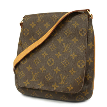 LOUIS VUITTON Shoulder Bag Monogram Musette Salsa Short Strap M51258 Brown Women's