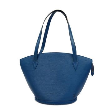 LOUIS VUITTON Shoulder Bag Epi Saint Jacques M52265 Toledo Blue for Women