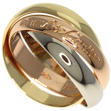 CARTIER Trinity #47 Ring, K18 Yellow Gold/K18WG/K18PG, Women's,