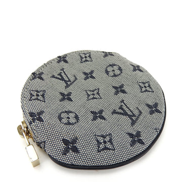 LOUIS VUITTON Wallet/Coin Case Porto Monnaie Long M92460 Monogram Canvas Blue Pouch Women's Men's