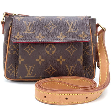 LOUIS VUITTON Monogram Vivacite PM M51165 Shoulder Bag Brown 351267