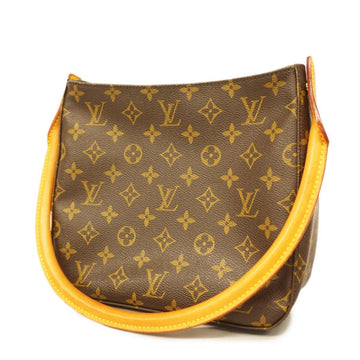 LOUIS VUITTON Shoulder Bag Monogram Looping MM M51146 Brown Ladies