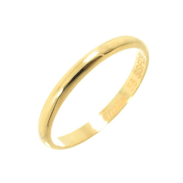 CARTIER 1895 Classic #58 Ring Width 2.5mm K18 YG Yellow Gold 750