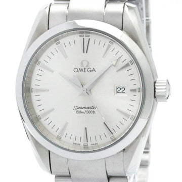 OMEGAPolished  Seamaster Aqua Terra Steel Quartz Mens Watch 2518.30 BF572333