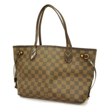 LOUIS VUITTON Tote Bag Damier Neverfull PM N51109 Ebene Ladies