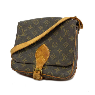 LOUIS VUITTON Shoulder Bag Monogram Cartesier 22 M51253 Brown Women's