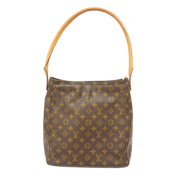 LOUIS VUITTON Shoulder Bag Monogram Looping GM M51145 Brown Ladies