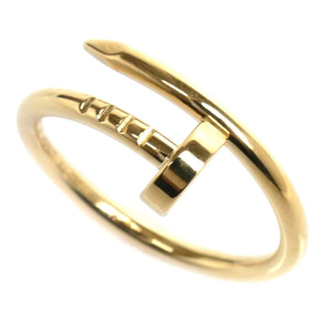 CARTIER K18YG Yellow Gold Juste un Clou SM Ring B4225949 49 3.3g Women's