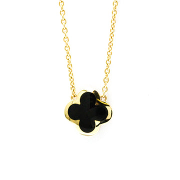 VAN CLEEF & ARPELS Pure Alhambra Necklace VCARB13900 Yellow Gold [18K] Onyx Women,Men Fashion Pendant Necklace [Gold]