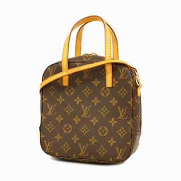 LOUIS VUITTON handbag Monogram Spontini M47500 brown ladies