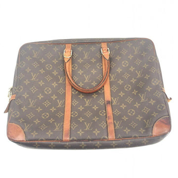 LOUIS VUITTON Porte-Document Voyage Briefcase  Brown