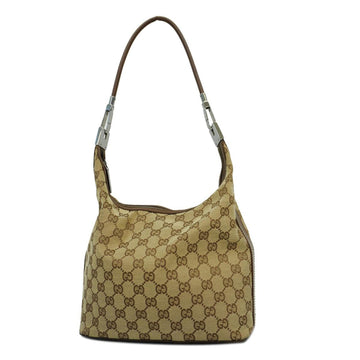 GUCCI Shoulder Bag GG Canvas 001 3814 Brown Ladies