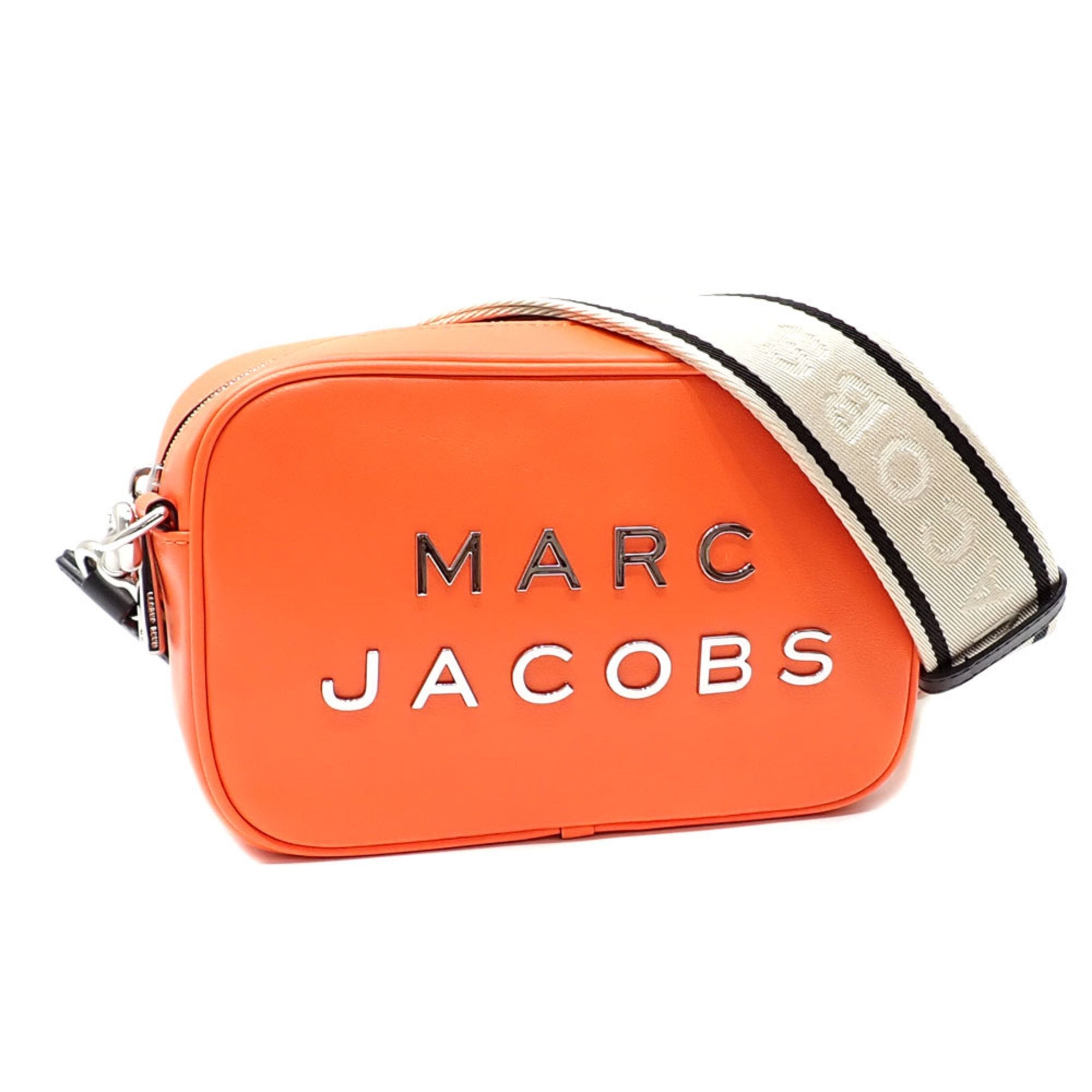 MARC JACOBS Shoulder Bag Perfect Flash Crossbody Women's Orange Leathe