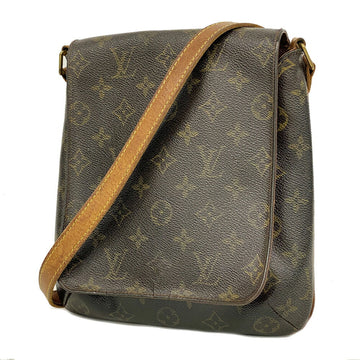 LOUIS VUITTON Shoulder Bag Monogram Musette Salsa Long Strap M51387 Brown Ladies