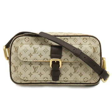 LOUIS VUITTON Monogram Juliet Shoulder Bag Pochette Canvas Leather Khaki M92218