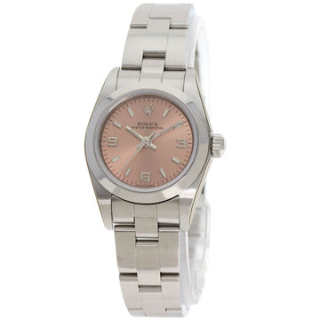 ROLEX 76080 Oyster Perpetual Watch Stainless Steel SS Ladies