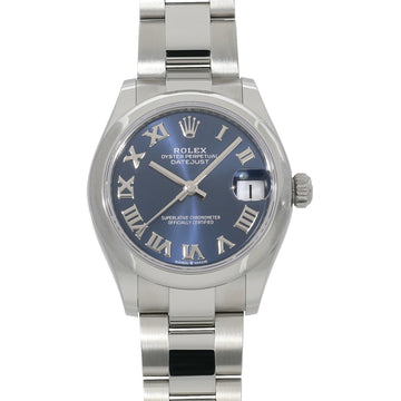 ROLEX Datejust 31 278240 Bright Blue Roman Ladies Watch