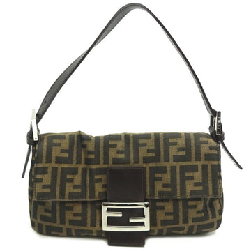 FENDI Mamma Bucket Women's Handbag 2321.26424 Cotton Brown