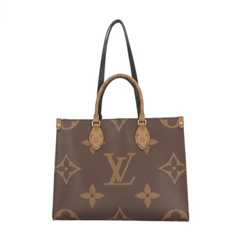 LOUIS VUITTON On the Go MM Monogram Giant Shoulder Bag Reverse M45321 Brown Women's