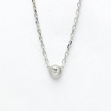 CARTIER Diamants Legers De  B7215900 White Gold [18K] Diamond Men,Women Fashion Pendant Necklace Carat/0.09