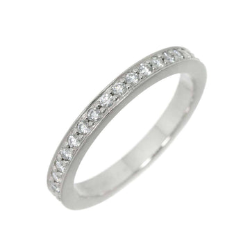 TIFFANY & Co. Novo Ring Half Diamond Pt Platinum Eternity