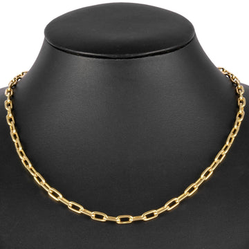 CARTIER Spartacus Chain Necklace 70083225 K18YG 46cm 26.5g Women's