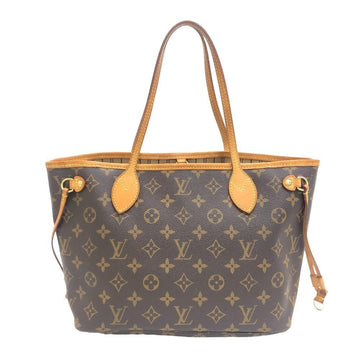 LOUIS VUITTON M40155 Neverfull PM Monogram Tote Bag Brown Women's Z0005336