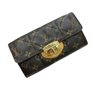 LOUIS VUITTON Portefeuille Sarah Monogram Etoile Long Wallet M66556 SP4069 Brown Women's