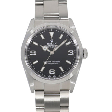 ROLEX Explorer I 114270 Black Men's Watch