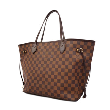 LOUIS VUITTON Tote Bag Damier Neverfull MM N51105 Ebene Women's